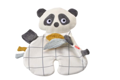 Kikadu Schnullertuch Panda 1