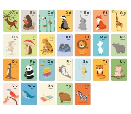 ABC Alphabet Karten-Set 2