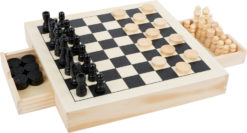 Spieleset Schach, Dame & Mühle 9